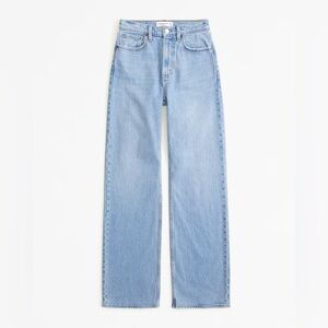 Abercrombie High Rise 90s Relaxed Jean 27